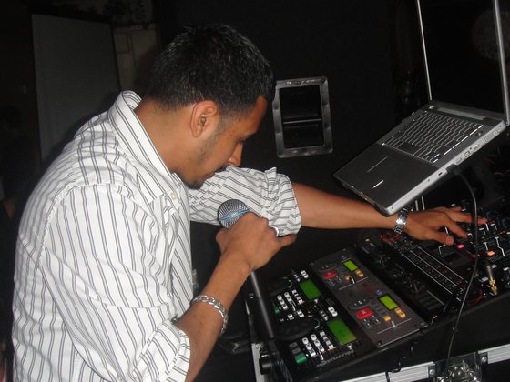 At the booth, June 2009