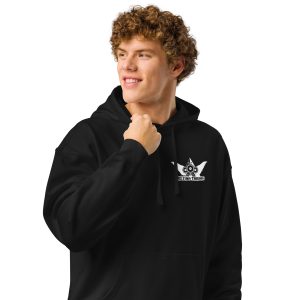Sudadera suelta con capucha orgánica unisex